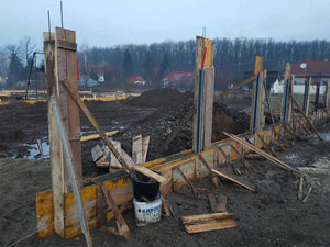 Excavation for Concrete and Wood Fence Foundation GA04 thumbnail