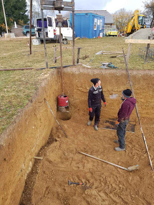 Manual Excavation of Beams and Bearings for a 620 sqm Restaurant Foundation in Brasov County thumbnail