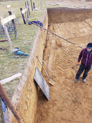 Manual Excavation of Beams and Bearings for a 620 sqm Restaurant Foundation in Brasov County thumbnail