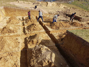 Manual Excavation of Beams and Bearings for a 620 sqm Restaurant Foundation in Brasov County thumbnail