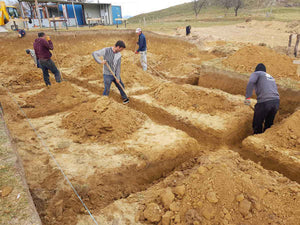 Manual Excavation of Beams and Bearings for a 620 sqm Restaurant Foundation in Brasov County thumbnail