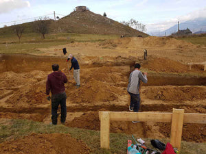 Manual Excavation of Beams and Bearings for a 620 sqm Restaurant Foundation in Brasov County thumbnail