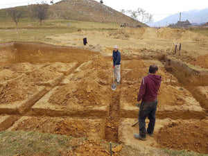 Manual Excavation of Beams and Bearings for a 620 sqm Restaurant Foundation in Brasov County thumbnail