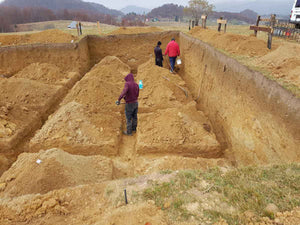 Manual Excavation of Beams and Bearings for a 620 sqm Restaurant Foundation in Brasov County thumbnail