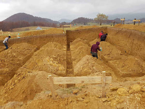 Manual Excavation of Beams and Bearings for a 620 sqm Restaurant Foundation in Brasov County thumbnail