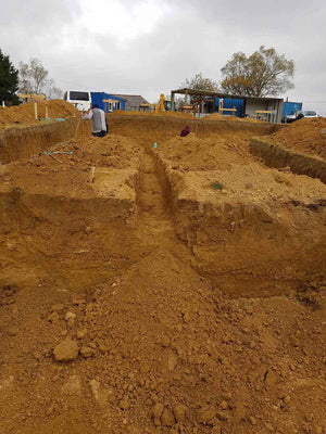 Manual Excavation of Beams and Bearings for a 620 sqm Restaurant Foundation in Brasov County thumbnail