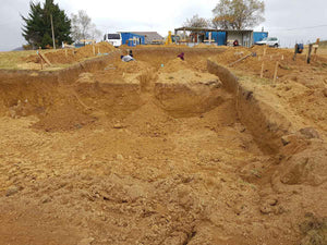 Manual Excavation of Beams and Bearings for a 620 sqm Restaurant Foundation in Brasov County thumbnail
