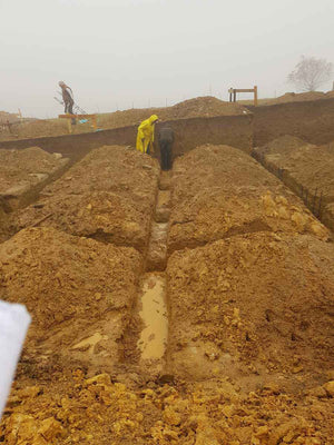 Manual Excavation of Beams and Bearings for a 620 sqm Restaurant Foundation in Brasov County thumbnail