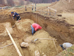 Manual Excavation of Beams and Bearings for a 620 sqm Restaurant Foundation in Brasov County thumbnail