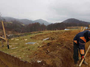 Manual Excavation of Beams and Bearings for a 620 sqm Restaurant Foundation in Brasov County thumbnail