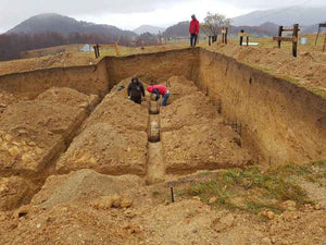 Manual Excavation of Beams and Bearings for a 620 sqm Restaurant Foundation in Brasov County thumbnail