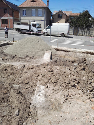 Mechanized Excavation for the Gold-standard 191 sqm Metal House Foundation in Sibiu thumbnail
