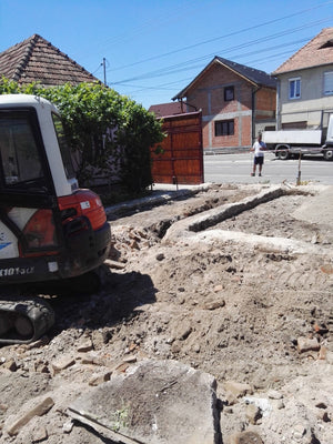 Mechanized Excavation for the Gold-standard 191 sqm Metal House Foundation in Sibiu thumbnail