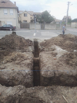 Mechanized Excavation for the Gold-standard 191 sqm Metal House Foundation in Sibiu thumbnail