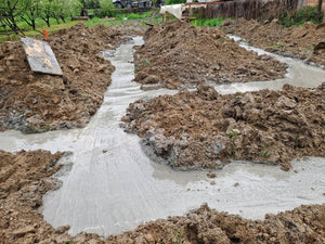 Mechanized Excavation and Concrete Pouring for the Foundation Footing of a 206 sqm Metal House thumbnail