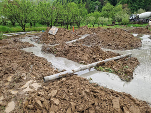 Mechanized Excavation and Concrete Pouring for the Foundation Footing of a 206 sqm Metal House thumbnail