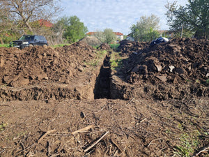 Mechanized Excavation and Pouring of the Foundation Footing for a 130 sqm House in Ilfov, Snagov thumbnail