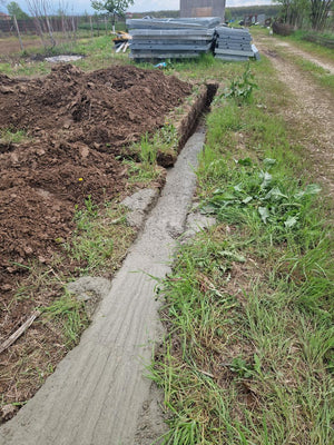Mechanized Excavation and Pouring of the Foundation Footing for a 130 sqm House in Ilfov, Snagov thumbnail