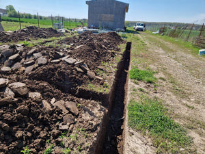 Mechanized Excavation and Pouring of the Foundation Footing for a 130 sqm House in Ilfov, Snagov thumbnail