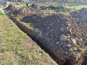 Mechanized Excavation and Pouring of the Foundation Footing for a 130 sqm House in Ilfov, Snagov thumbnail