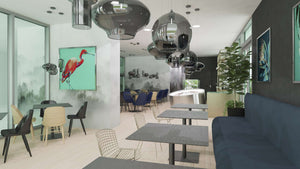 Interior Design Services for a 90 sqm Café in Bucharest thumbnail