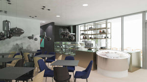 Interior Design Services for a 90 sqm Café in Bucharest thumbnail