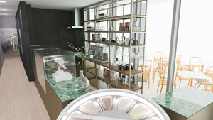 Interior Design Services for a 90 sqm Café in Bucharest thumbnail