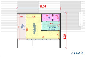 3 Story Industrial Steel Frame Building Construction 001 - building floor plan 2 thumbnail