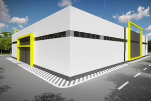 3 Story Industrial Steel Frame Building Construction 001 - building design picture 3 thumbnail