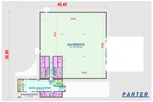 3 Floor Industrial Steel Frame Building Construction 004 - building plan thumbnail