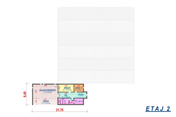 3 Floor Industrial Steel Frame Building Construction 004 - building plan 2