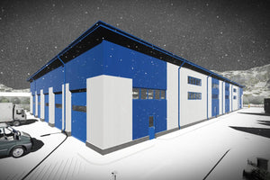 2 Floor Commercial Steel Frame Building Construction 009 - building design image 6 thumbnail