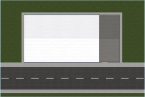2 Storey Industrial Steel Frame Building Construction 002 - building roof thumbnail