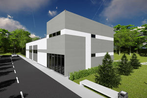 2 Storey Industrial Steel Frame Building Construction 002 - building design image 4 thumbnail