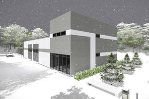 2 Storey Industrial Steel Frame Building Construction 002 - building design image 6 thumbnail