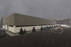 Three Story Industrial Steel Frame Building Construction 003 - building design image 5 thumbnail