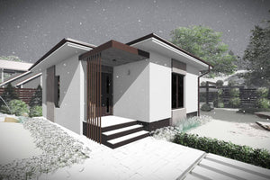 1 Story Steel Frame House With 1 Bedroom Model 063-071 - home design image 5 thumbnail