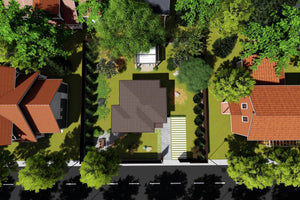 1 Story Steel Frame House With 1 Bedroom Model 063-071 - house roof thumbnail