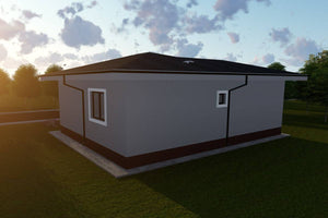 1 Storey Steel Frame House With One Bedroom Number 075-033 - house design picture 5 thumbnail