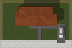 1 Story Steel Frame House With 2 Bedrooms Model 080-035 - house roof thumbnail