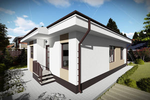 1 Story Steel Frame House With 2 Bedrooms Number 084-084 - home design picture 2 thumbnail