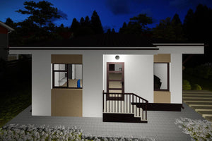 1 Story Steel Frame House With 2 Bedrooms Number 084-084 - home design picture 9  thumbnail