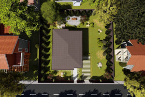 1 Story Steel Frame House With 2 Bedrooms Number 084-084 - house roof thumbnail
