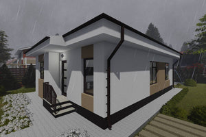 1 Story Steel Frame House With 2 Bedrooms Number 084-084 - home design picture 6 thumbnail