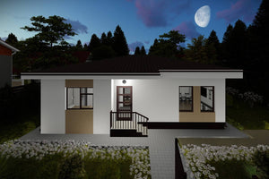 Single Story Steel Frame House With 3 Bedrooms Model 105-085 - home design image 8 thumbnail