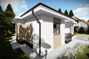 Single Story Steel Frame House With 3 Bedrooms Model 105-085 - home design image 5 thumbnail