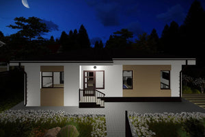 1 Storey Steel Frame House With 2 Bedrooms Model 110-082 - house exterior design picture 9 thumbnail