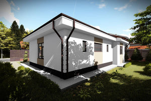 1 Storey Steel Frame House With 2 Bedrooms Model 110-082 - house exterior design picture 10 thumbnail