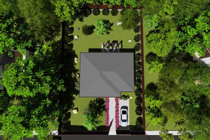 1 Story Steel Frame House With 2 Bedrooms Model 111-044 - house roof thumbnail