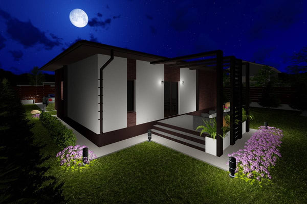 1 Story Steel Frame House With 2 Bedrooms Model 111-044 - modern house design image 9